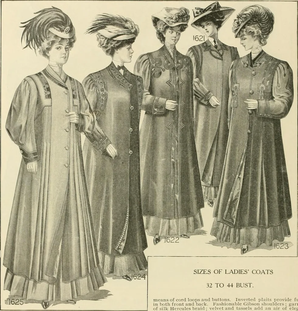 An illustration from New York fashions., 1907, leaf 63