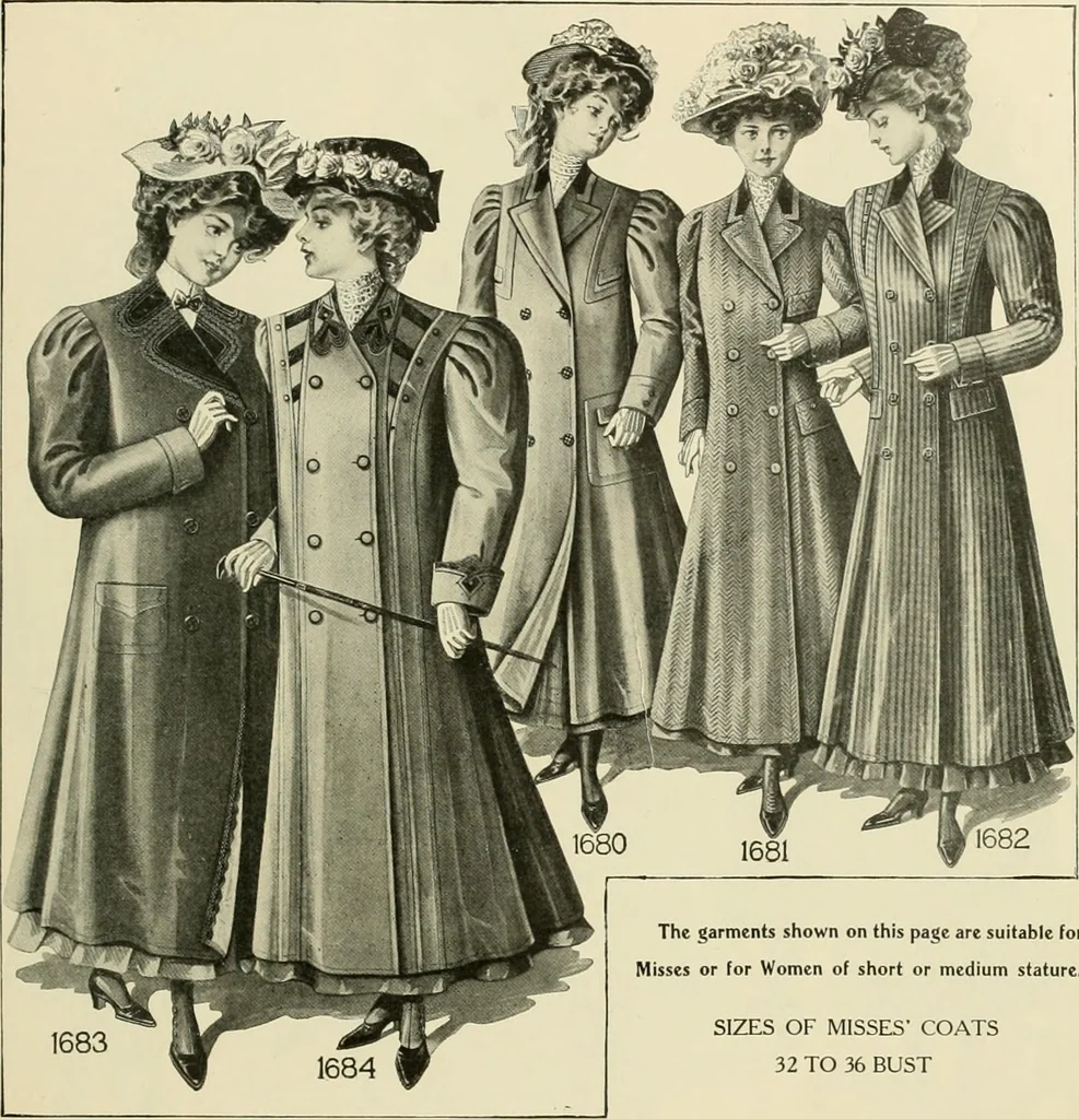 An illustration from New York fashions., 1907, leaf 66