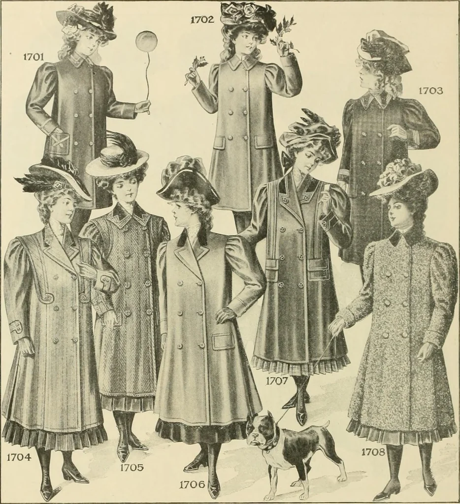 An illustration from New York fashions., 1907, leaf 67