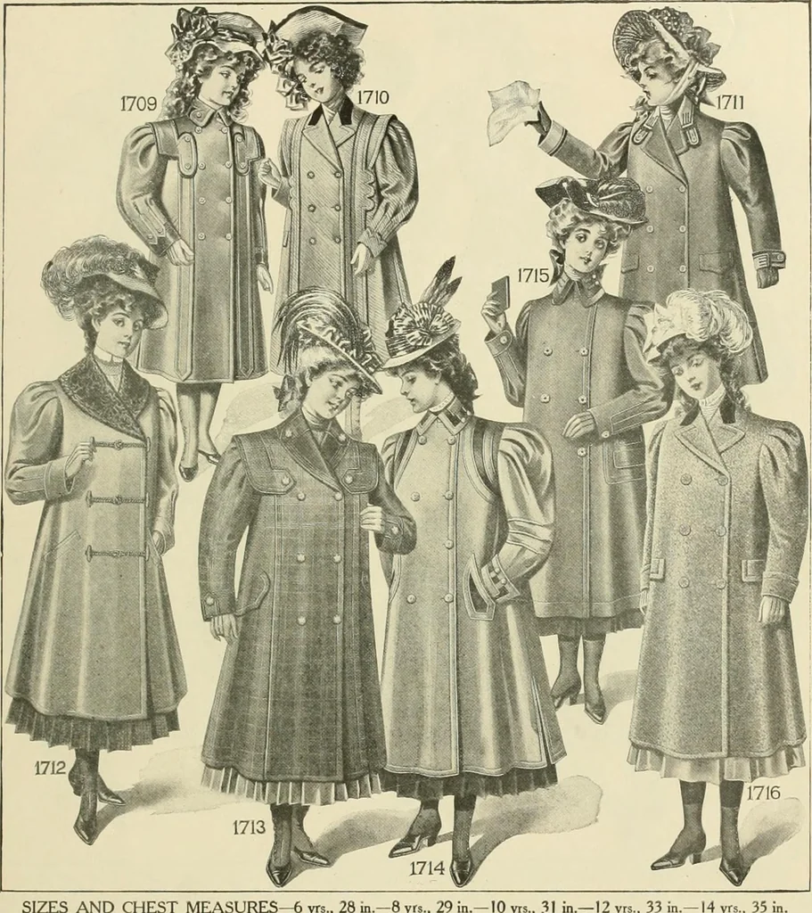 An illustration from New York fashions., 1907, leaf 68