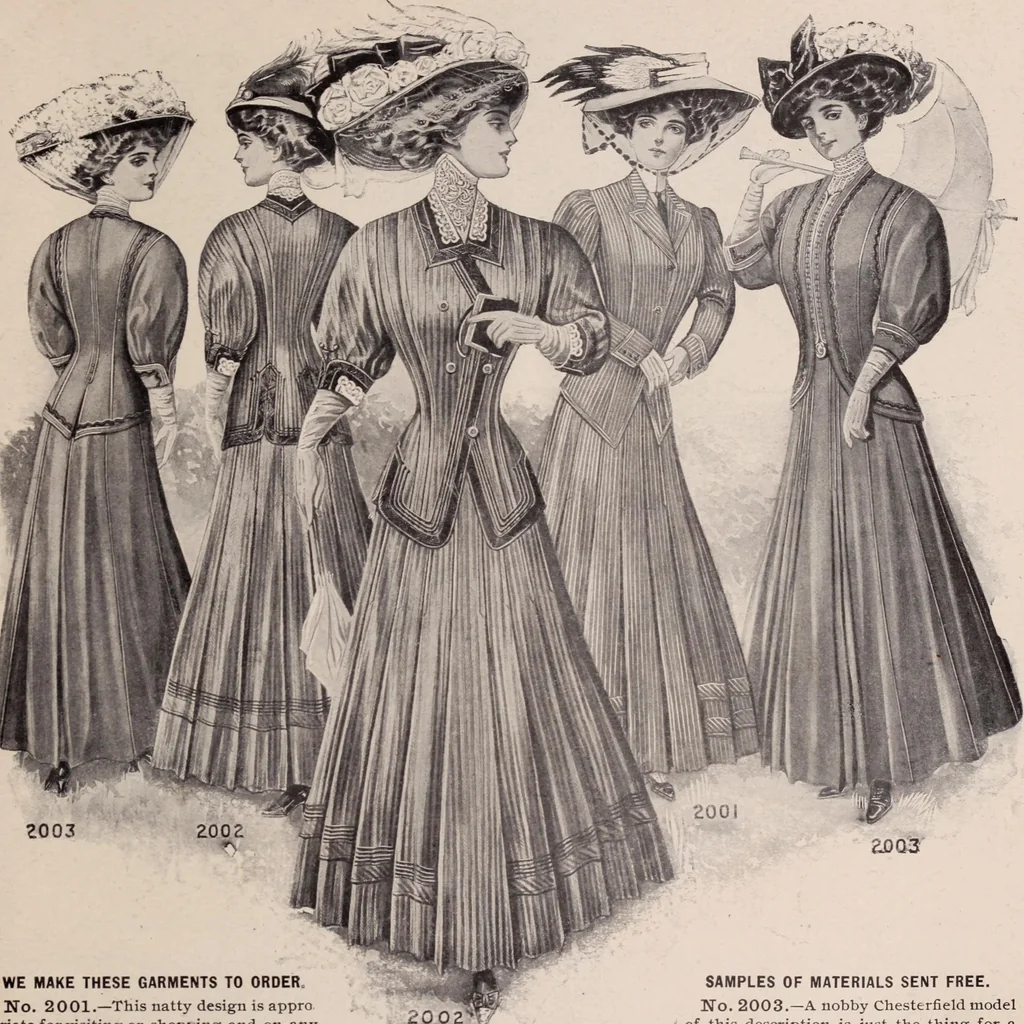 An illustration from New York fashions, 1908, 1908, leaf 10
