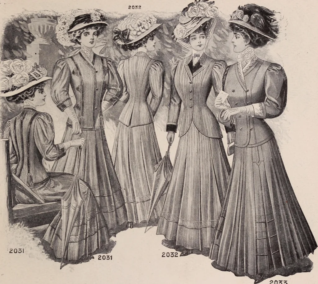 An illustration from New York fashions, 1908, 1908, leaf 20