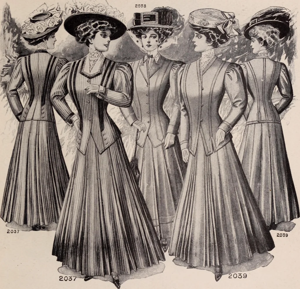 An illustration from New York fashions, 1908, 1908, leaf 22