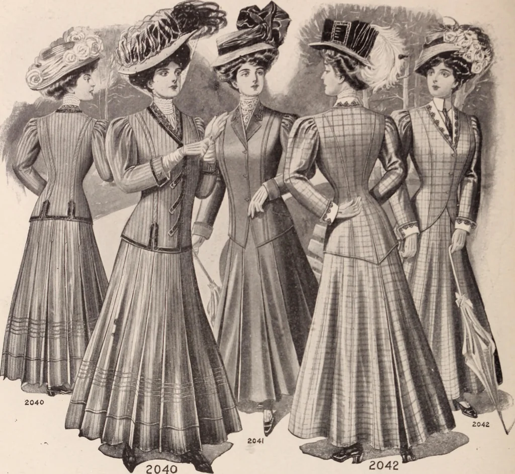 An illustration from New York fashions, 1908, 1908, leaf 23