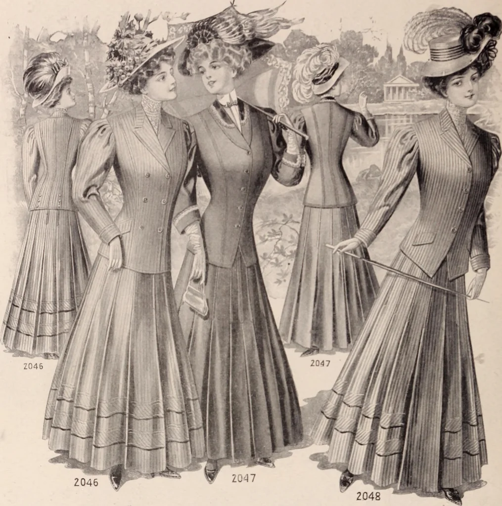 An illustration from New York fashions, 1908, 1908, leaf 25