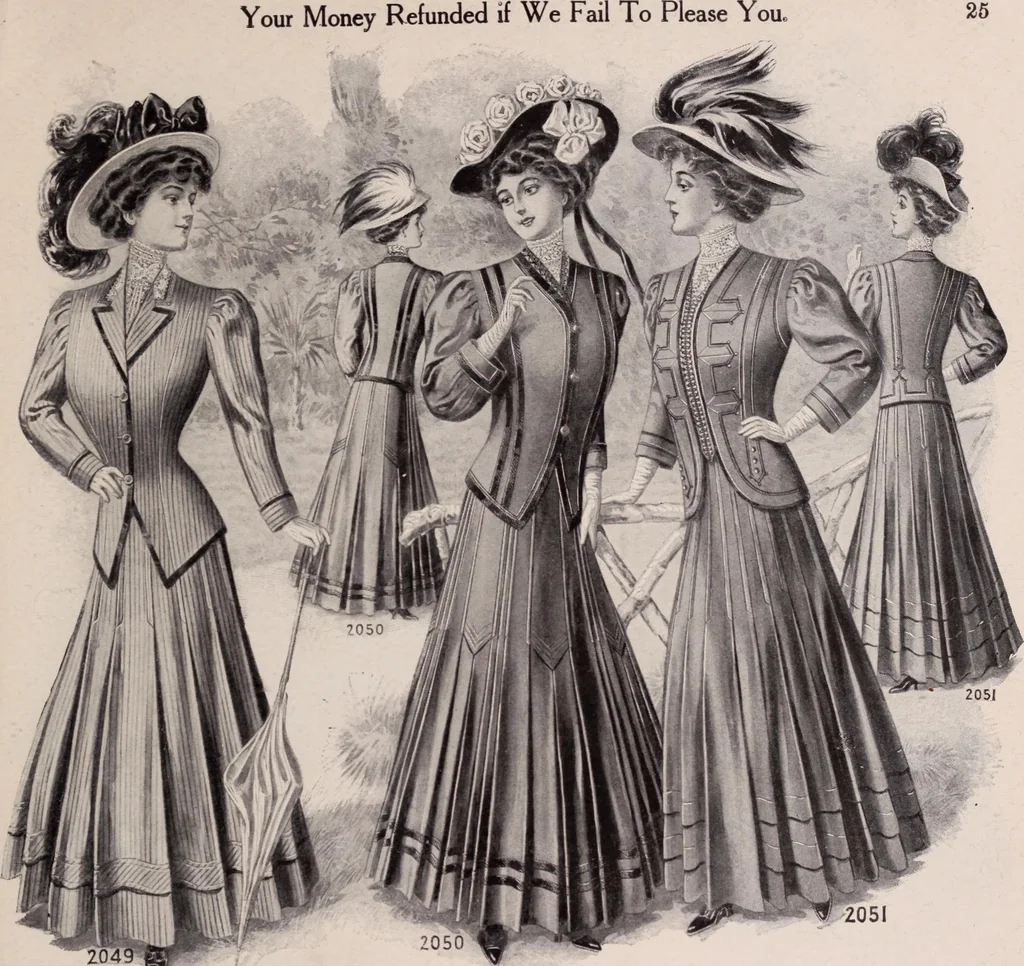 An illustration from New York fashions, 1908, 1908, leaf 26