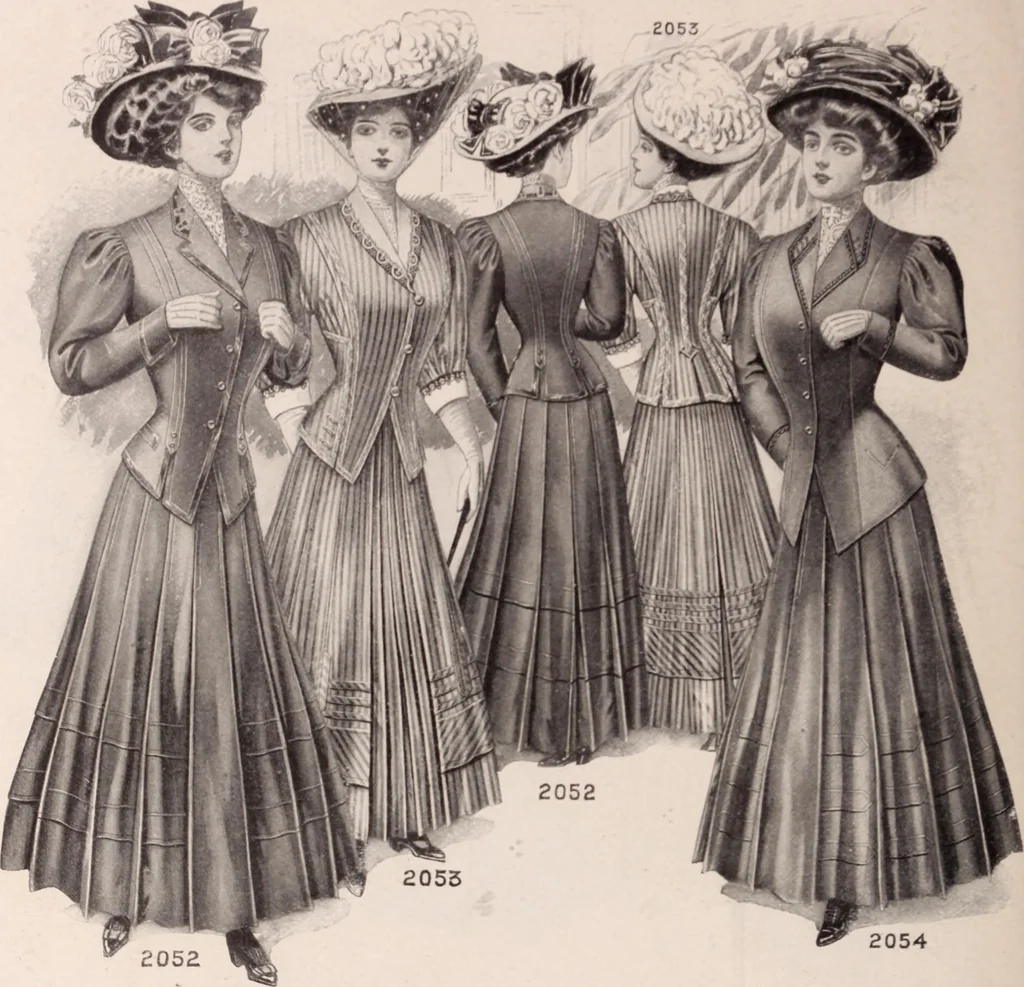 An illustration from New York fashions, 1908, 1908, leaf 27