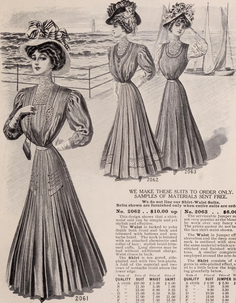 An illustration from New York fashions, 1908, 1908, leaf 30