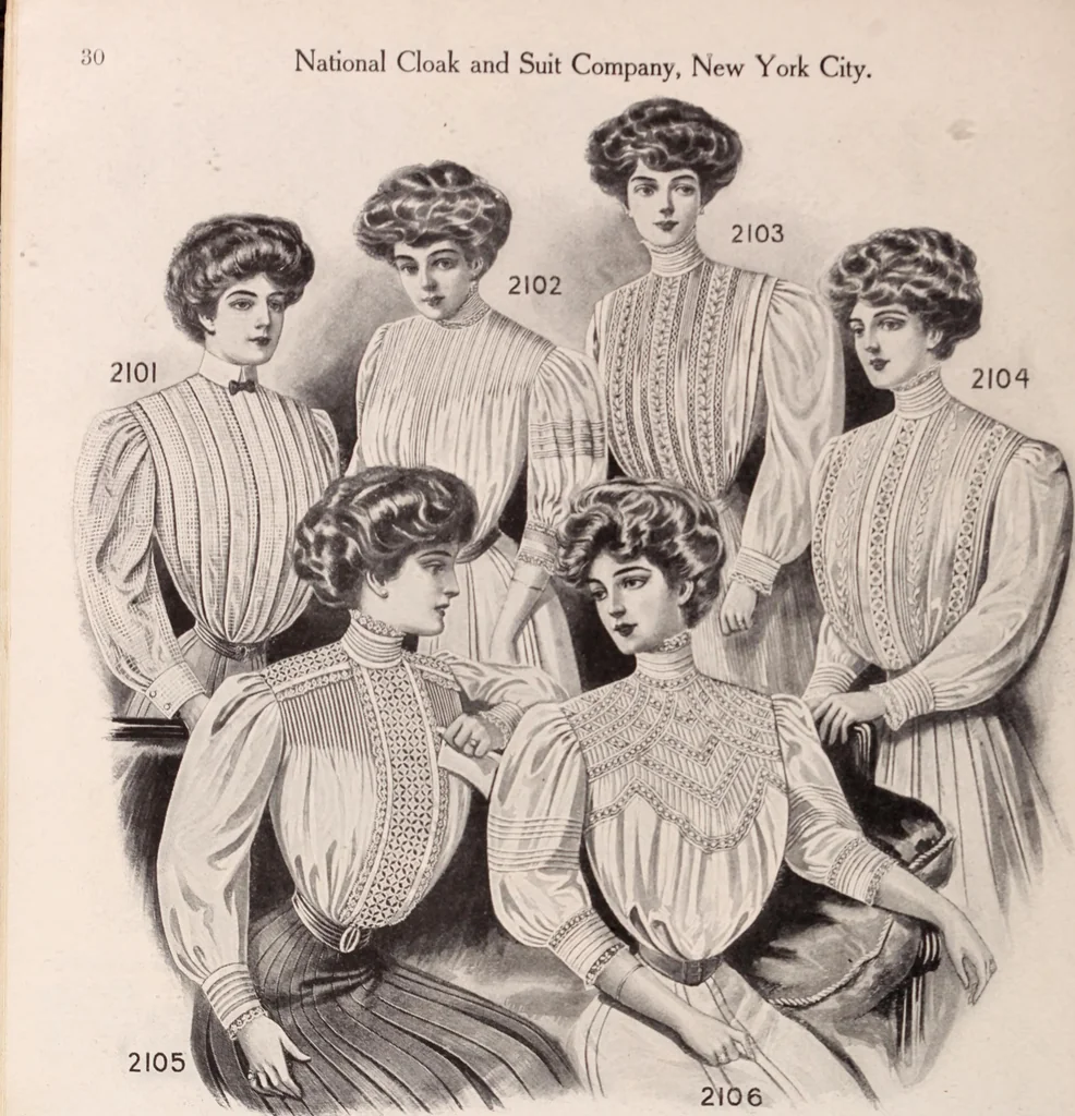 An illustration from New York fashions, 1908, 1908, leaf 31