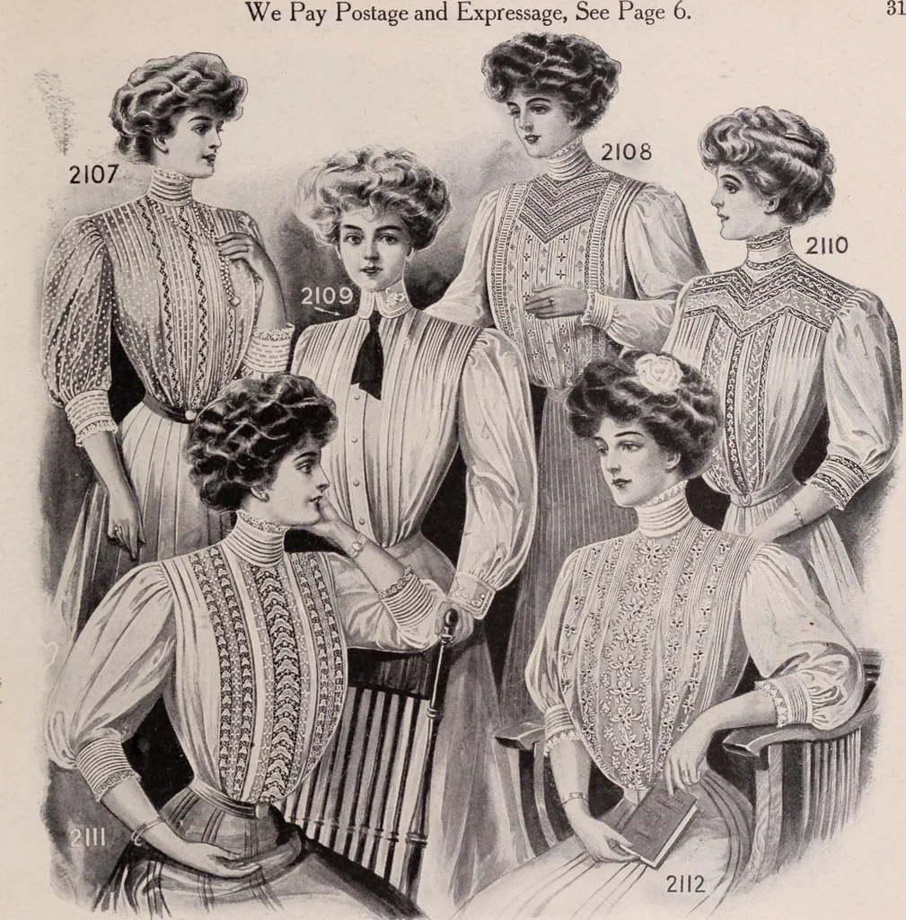 An illustration from New York fashions, 1908, 1908, leaf 32