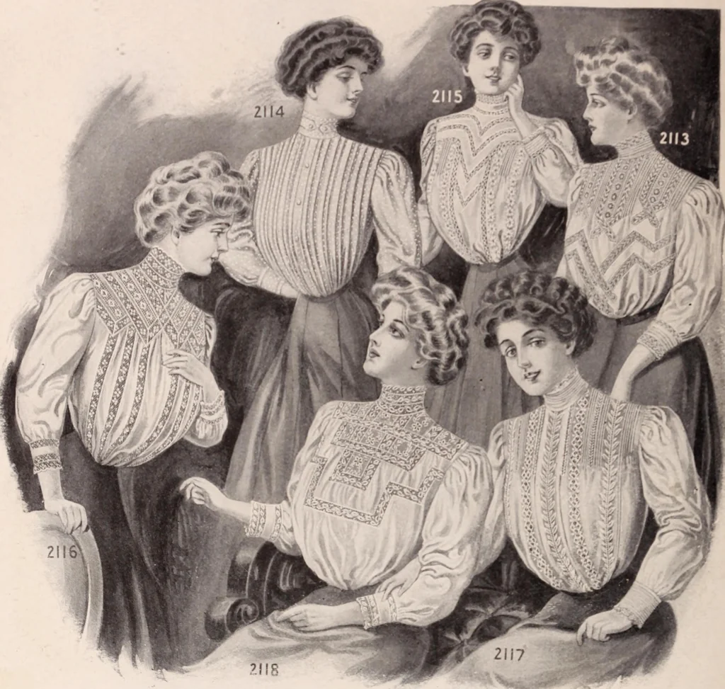 An illustration from New York fashions, 1908, 1908, leaf 33