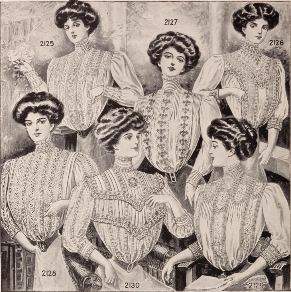 An illustration from New York fashions, 1908, 1908, leaf 35