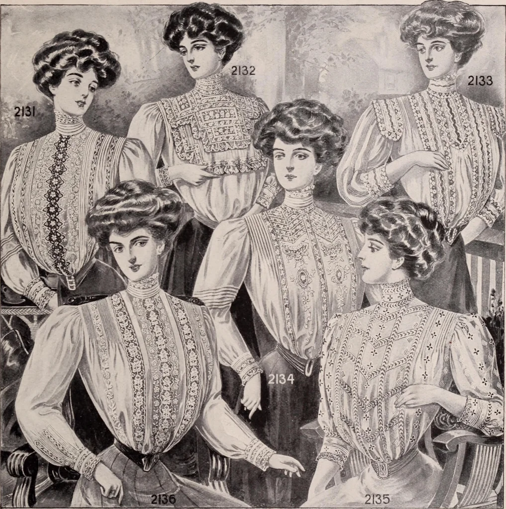 An illustration from New York fashions, 1908, 1908, leaf 36