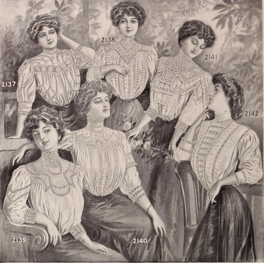 An illustration from New York fashions, 1908, 1908, leaf 37
