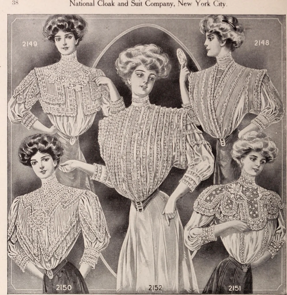 An illustration from New York fashions, 1908, 1908, leaf 39
