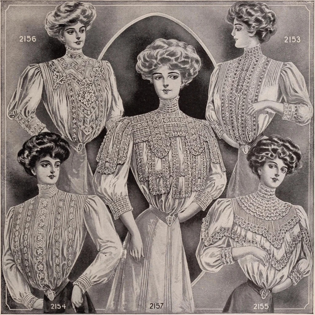An illustration from New York fashions, 1908, 1908, leaf 40