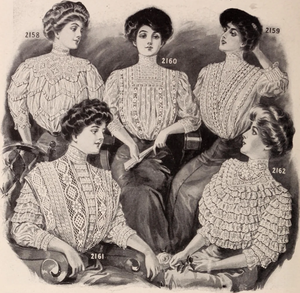 An illustration from New York fashions, 1908, 1908, leaf 41