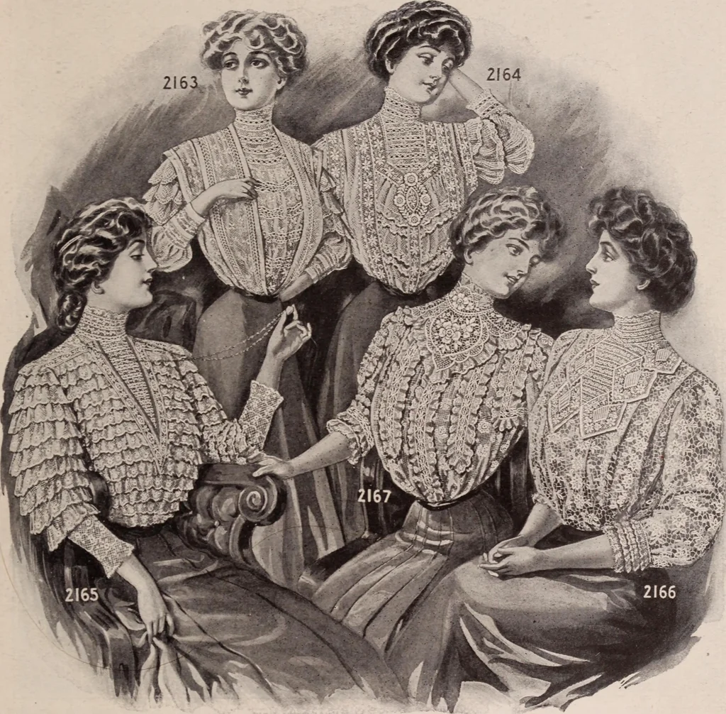 An illustration from New York fashions, 1908, 1908, leaf 42
