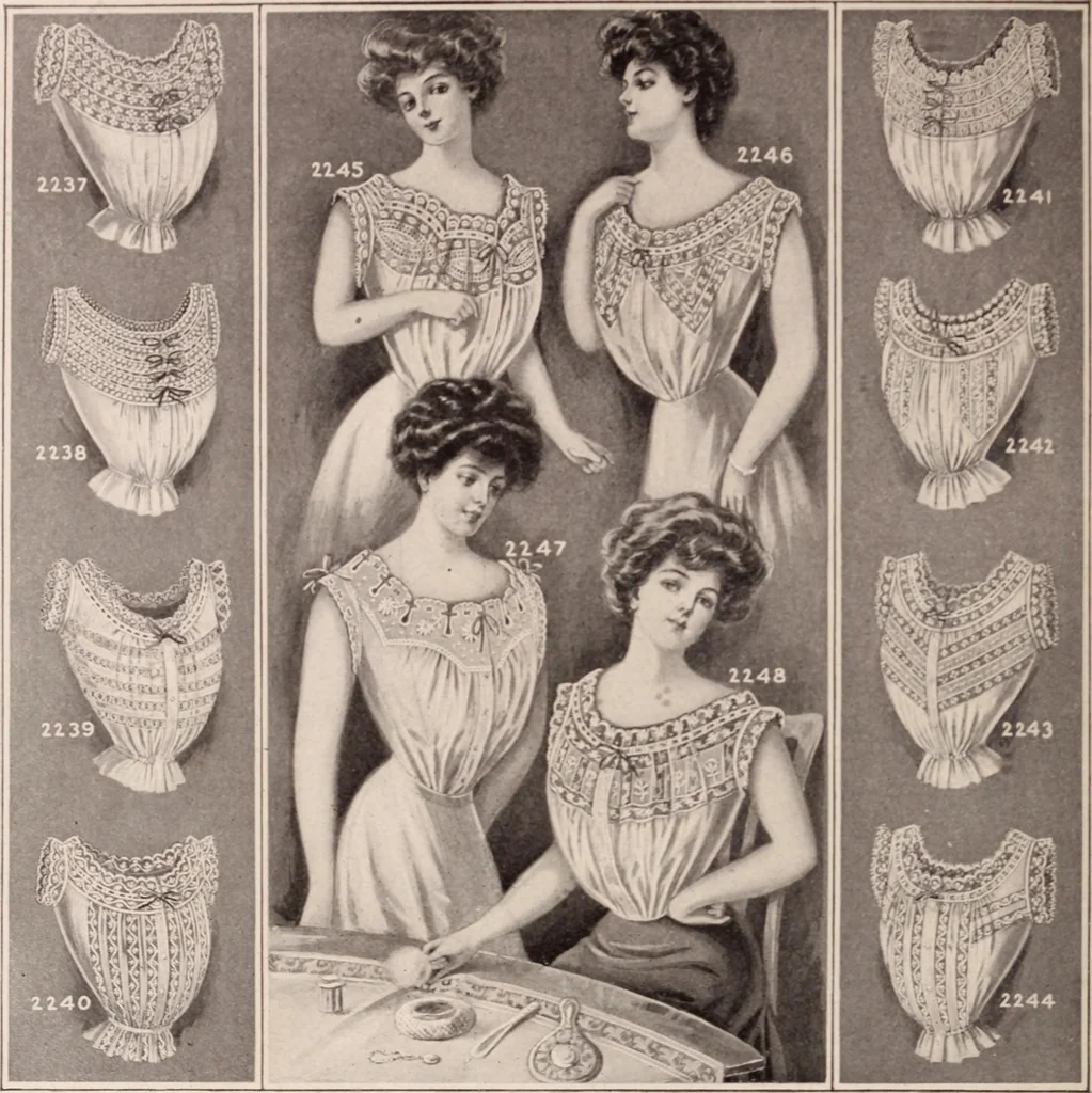 An illustration from New York fashions, 1908, 1908, leaf 47
