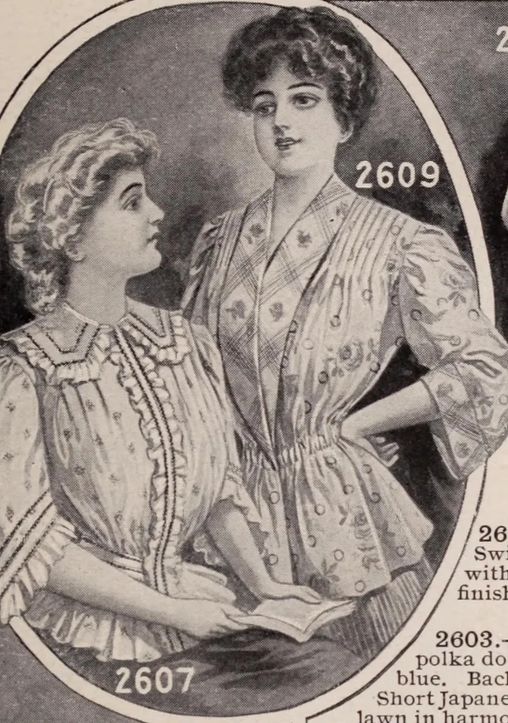 An illustration from New York fashions, 1908, 1908, leaf 58