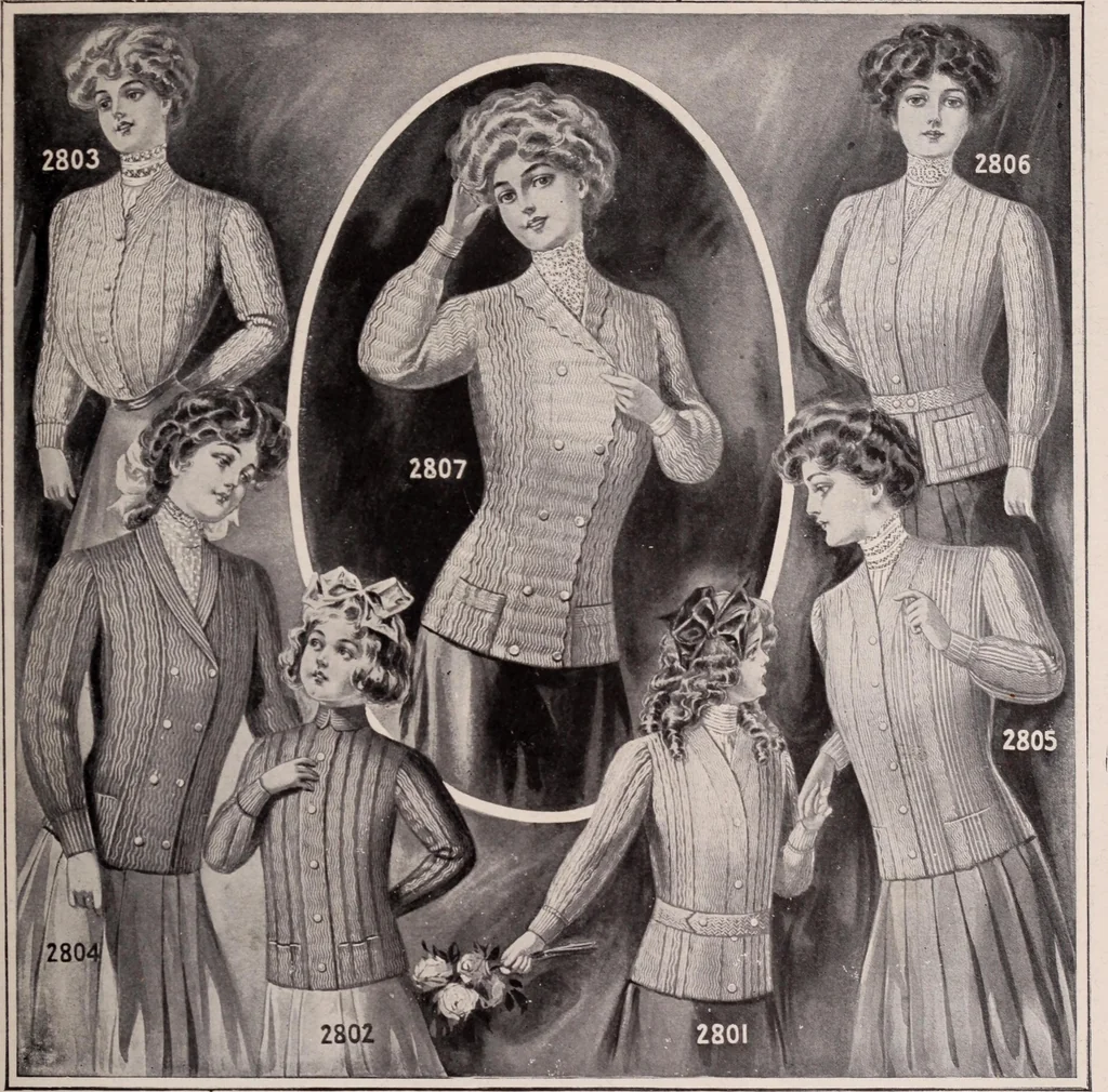 An illustration from New York fashions, 1908, 1908, leaf 62