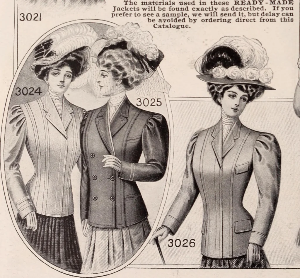 An illustration from New York fashions, 1908, 1908, leaf 67