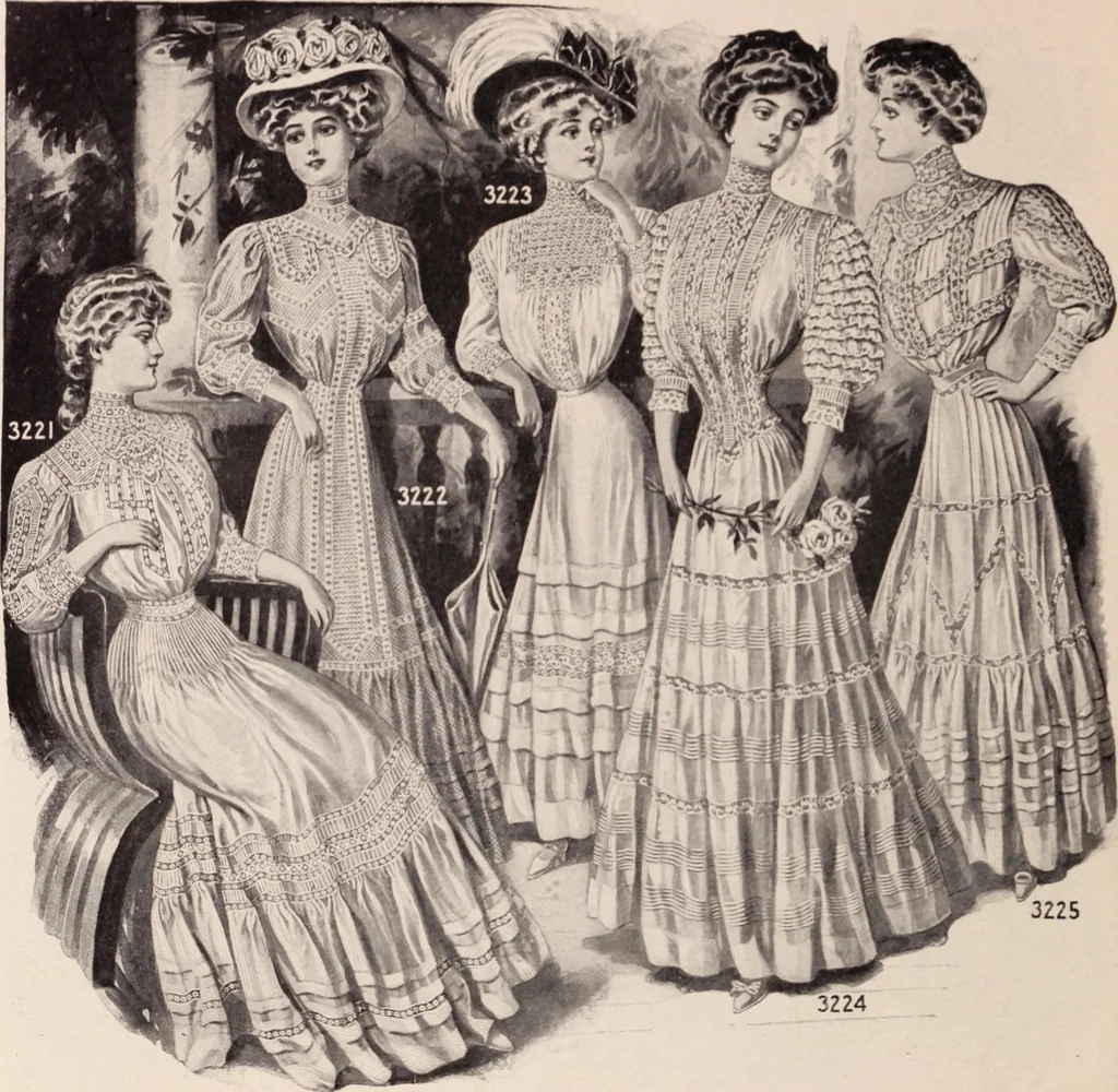 An illustration from New York fashions, 1908, 1908, leaf 81