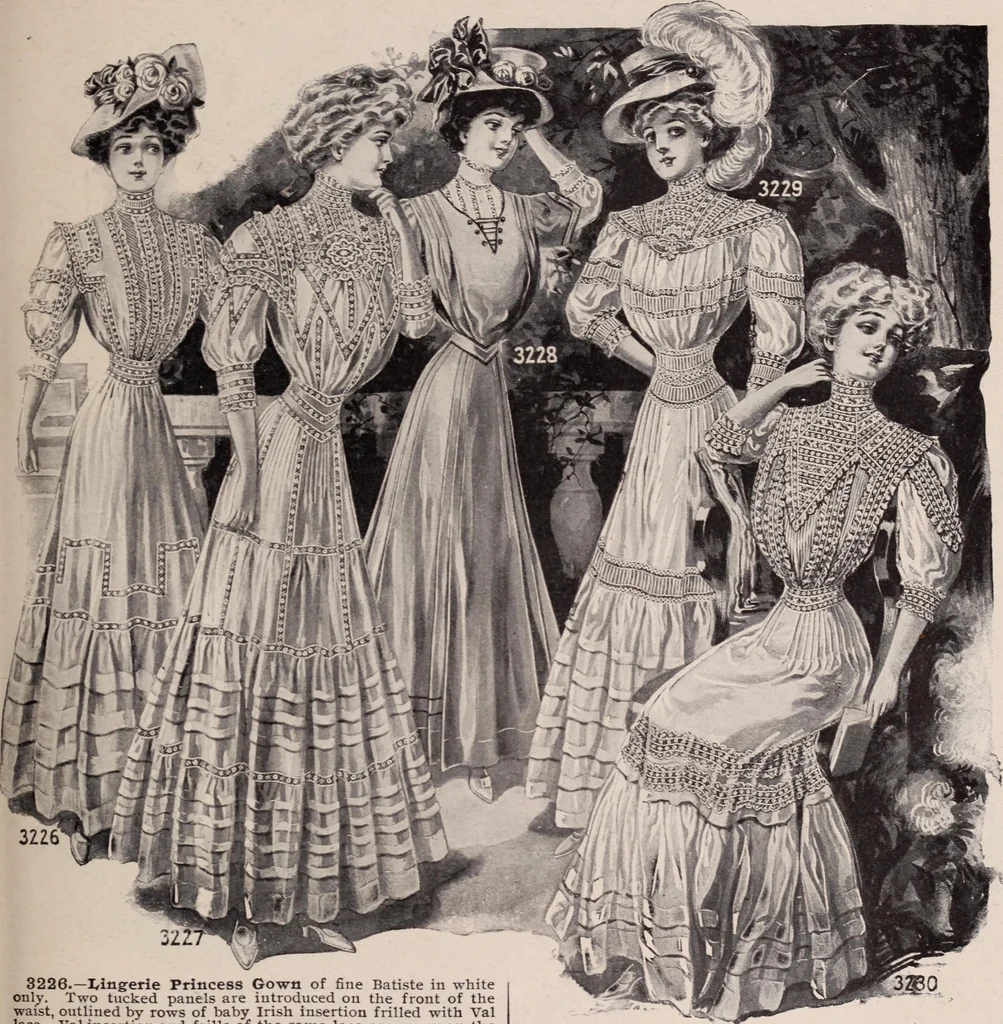 An illustration from New York fashions, 1908, 1908, leaf 82