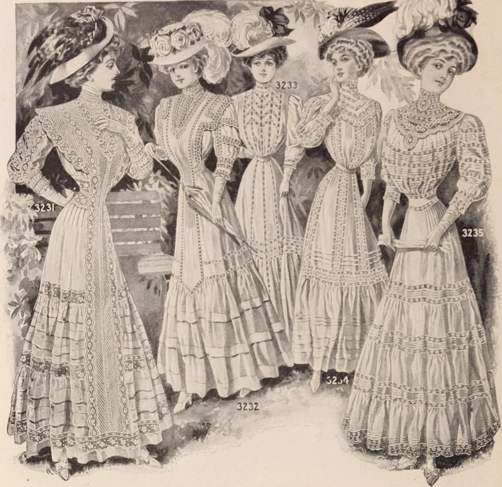 An illustration from New York fashions, 1908, 1908, leaf 83