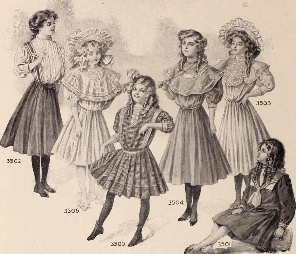 An illustration from New York fashions, 1908, 1908, leaf 89