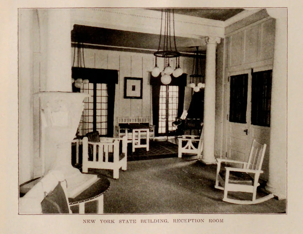 An illustration from New York at the Lewis and Clark exposition. Portland, Oregon, June 1 to October 15, 1905, 1906, leaf 121