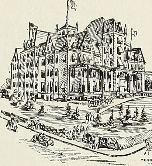 An illustration from New York plaisance, 1908, leaf 111