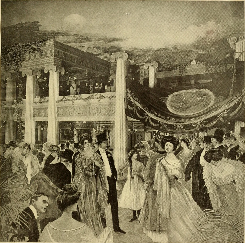 An illustration from New York plaisance, 1908, leaf 50