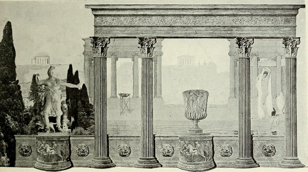 An illustration from New York plaisance, 1908, leaf 58