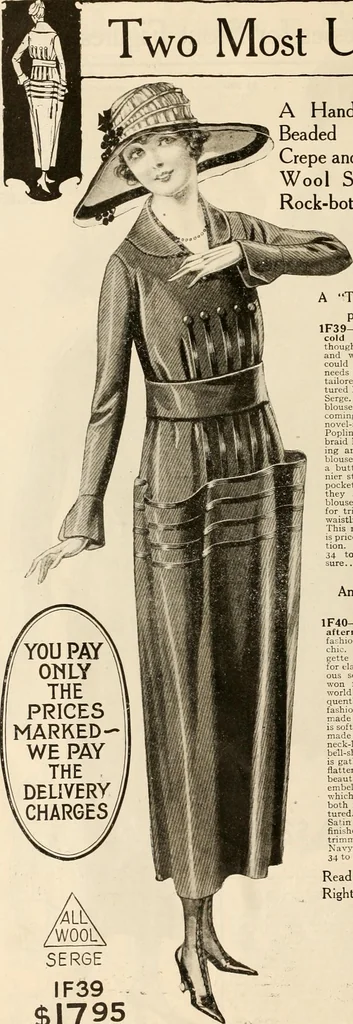 An illustration from New York styles : fall and winter 1919-1920., 1919, leaf 33