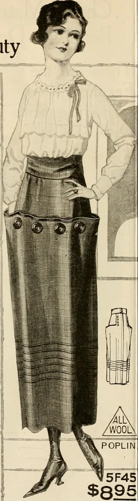 An illustration from New York styles : fall and winter 1919-1920., 1919, leaf 43