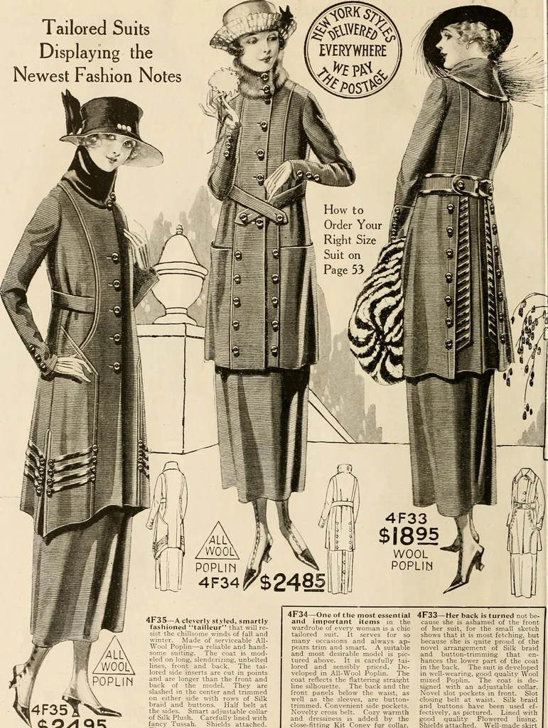 An illustration from New York styles : fall and winter 1919-1920., 1919, leaf 55