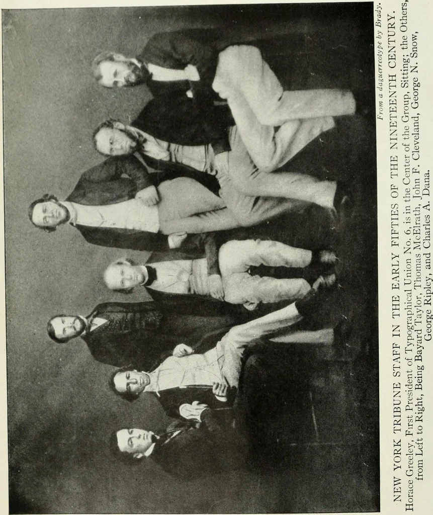 An illustration from New York typographical union no. 6 : study of a modern trade union and its predecessors, 1913, leaf 5