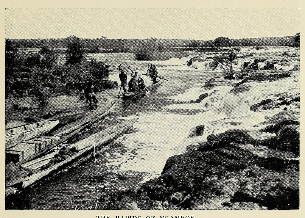 An illustration from The new Zambesi trail : a record of two journeys to north-western Rhodesia (1903 and 1920), 1922, leaf 199