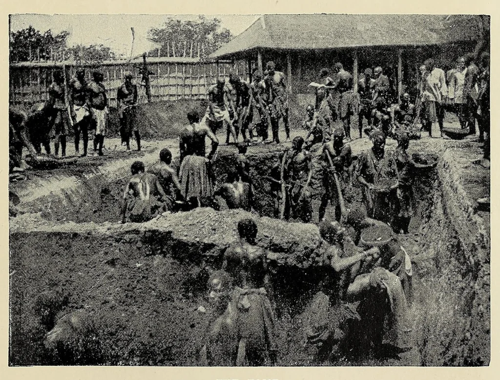 An illustration from The new Zambesi trail : a record of two journeys to north-western Rhodesia (1903 and 1920), 1922, leaf 243