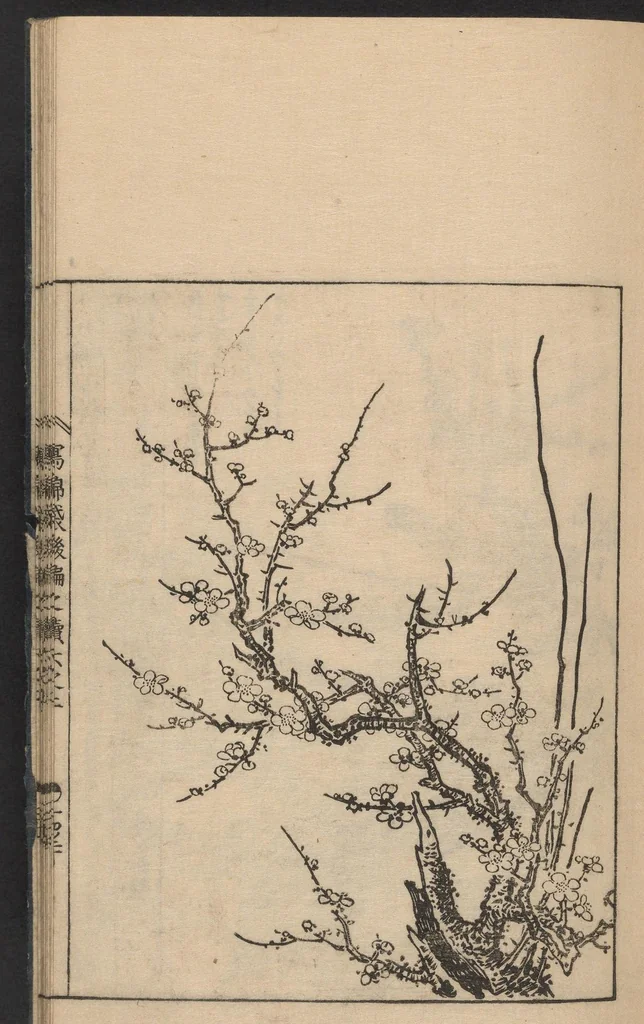 An illustration from Nezashi takara, 1745, leaf 16