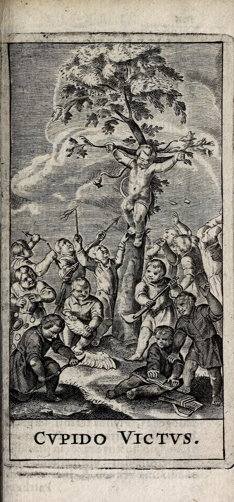 An illustration from Nicetas, seu, Triumphata incontinentia, 1631, leaf 115