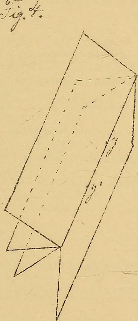 An illustration from Nicht-Euklidische Geometrie, 1893, leaf 62