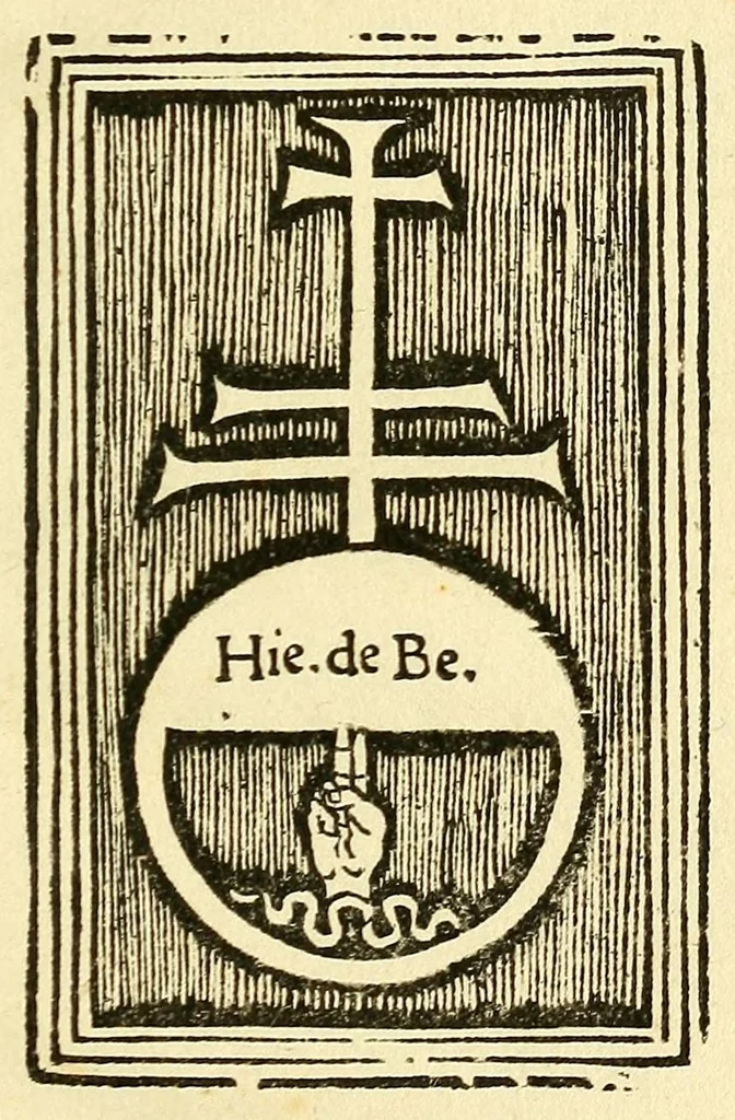 An illustration from Nicolai Leoniceni De serpentibus opus singulare ac exactissimum, 1518, leaf 111
