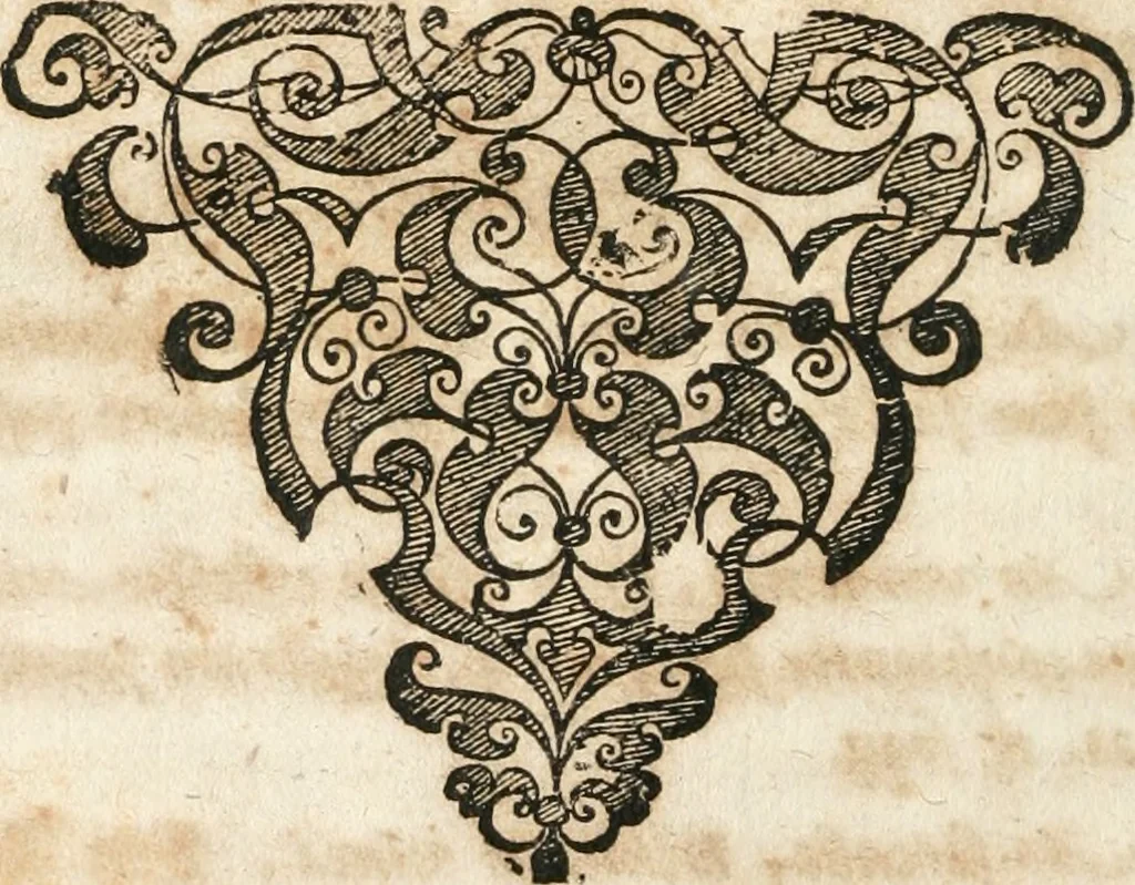 An illustration from Nicolai Myleri ab Ehrenbach Metrologia. Hoc est, de jure statuendi de mensuris, ponderibus & moletrinis. Ubi in specie quoque. De lapide terminali & torculis, tam privatis quam publicis ac bannalibus, singularia quaedam & non vulgaria exhibentur & variae quaestiones explicantur. Tractatus practicus. In quo quicquid vulgari aut exotica lingua traditum, in linguam latinam transversum est, 1683, leaf 19
