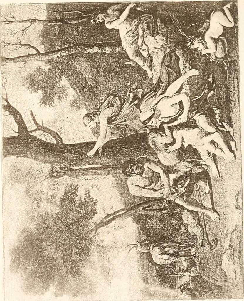 An illustration from Nicolas Poussin, his life and work, 1899, leaf 175