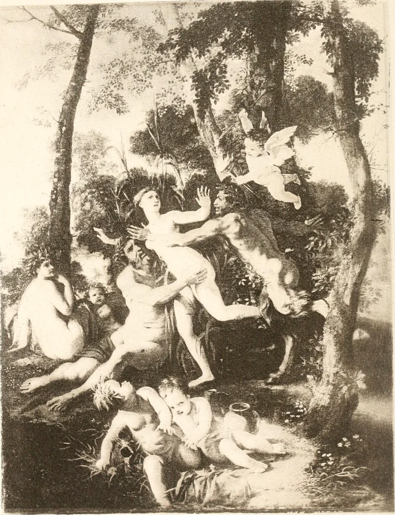 An illustration from Nicolas Poussin, his life and work, 1899, leaf 91