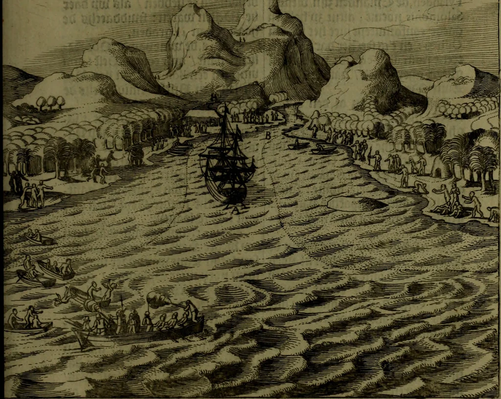 An illustration from Nieuvve vverelt, anders ghenaempt VVest-Indien, 1622, leaf 284