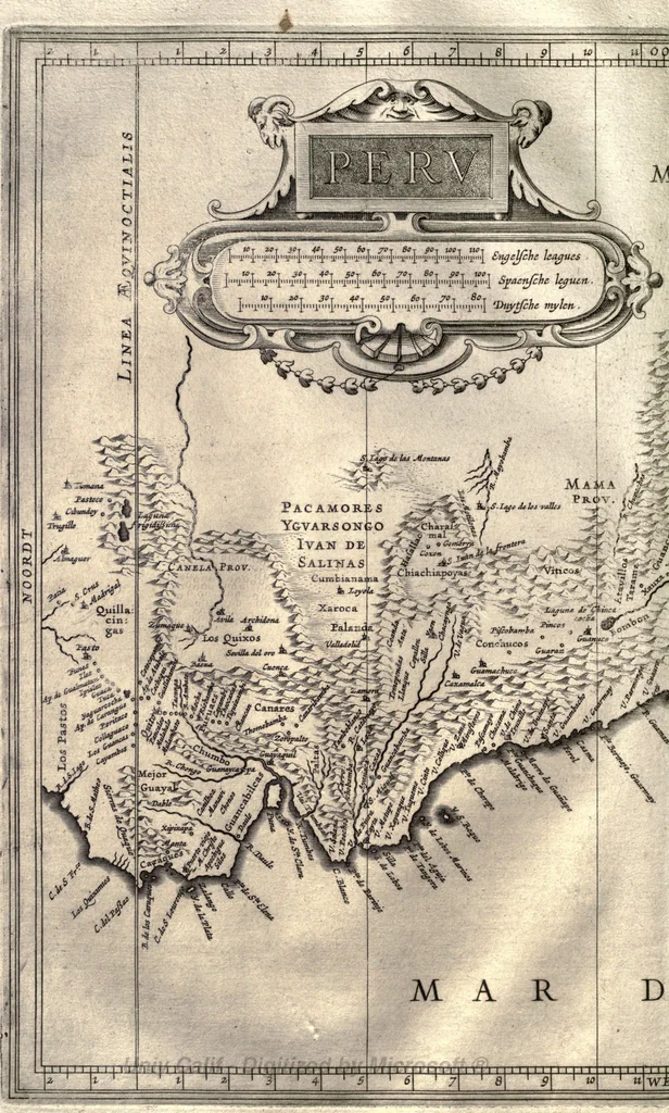 An illustration from Nieuvve wereldt, ofte, Beschrijvinghe van West-Indien : wt veelderhande schriften ende aen-teeckeninghen van verscheyden natien, 1625, leaf 339