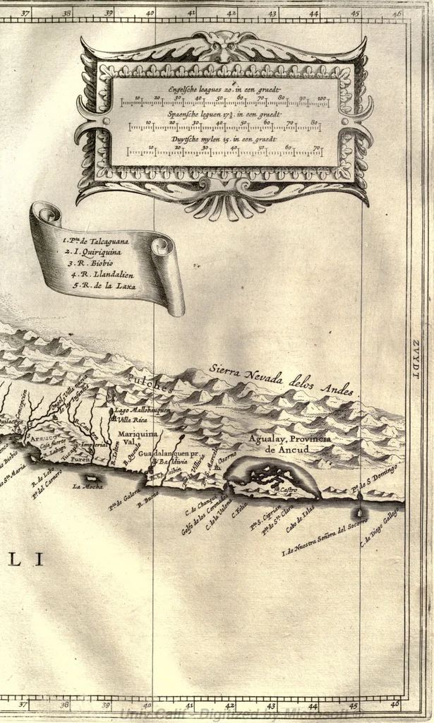An illustration from Nieuvve wereldt, ofte, Beschrijvinghe van West-Indien : wt veelderhande schriften ende aen-teeckeninghen van verscheyden natien, 1625, leaf 402